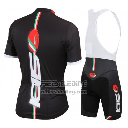 2014 Fietskleding Castelli SIDI Rood en Zwart Korte Mouwen en Koersbroek